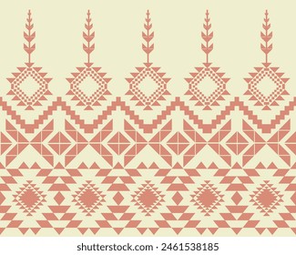 abstract Traditional geometric ethnic fabric pattern ornate elements with ethnic patterns design for textiles, rugs, clothing, sarong, scarf, batik, wrap, embroidery, print, curtain, carpet, wallpaper