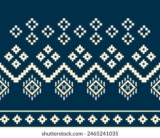abstract Traditional geometric ethnic fabric pattern ornate elements with ethnic patterns design for textiles, rugs, clothing, sarong, scarf, batik, wrap, embroidery, print, curtain, carpet, wallpaper