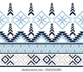 abstract Traditional geometric ethnic fabric pattern ornate elements with ethnic patterns design for textiles, rugs, clothing, sarong, scarf, batik, wrap, embroidery, print, curtain, carpet, wallpaper