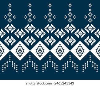 abstract Traditional geometric ethnic fabric pattern ornate elements with ethnic patterns design for textiles, rugs, clothing, sarong, scarf, batik, wrap, embroidery, print, curtain, carpet, wallpaper