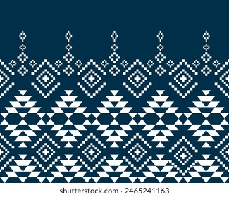abstract Traditional geometric ethnic fabric pattern ornate elements with ethnic patterns design for textiles, rugs, clothing, sarong, scarf, batik, wrap, embroidery, print, curtain, carpet, wallpaper
