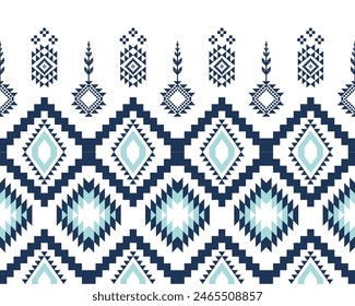 abstract Traditional geometric ethnic fabric pattern ornate elements with ethnic patterns design for textiles, rugs, clothing, sarong, scarf, batik, wrap, embroidery, print, curtain, carpet, wallpaper