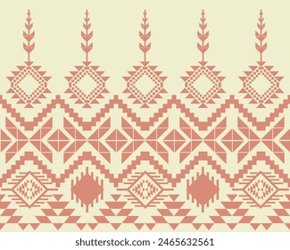 abstract Traditional geometric ethnic fabric pattern ornate elements with ethnic patterns design for textiles, rugs, clothing, sarong, scarf, batik, wrap, embroidery, print, curtain, carpet, wallpaper