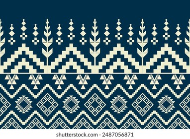 abstract Traditional geometric ethnic fabric pattern ornate elements with ethnic patterns design for textiles, rugs, clothing, sarong, scarf, batik, wrap, embroidery, print, curtain, carpet