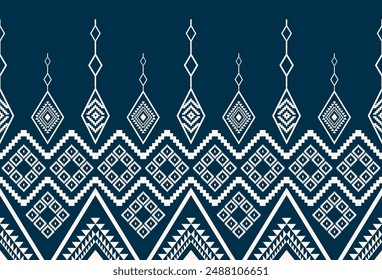 abstract Traditional geometric ethnic fabric pattern ornate elements with ethnic patterns design for textiles, rugs, clothing, sarong, scarf, batik, wrap, embroidery, print, curtain, carpet