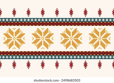 abstract Traditional geometric ethnic fabric pattern ornate elements with ethnic patterns design for textiles, rugs, clothing, sarong, scarf, batik, wrap, embroidery, print, curtain, carpe