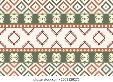 abstract Traditional geometric ethnic fabric pattern ornate elements with ethnic patterns design for textiles, rugs, clothing, sarong, scarf, batik, wrap, embroidery, print, curtain, carpe