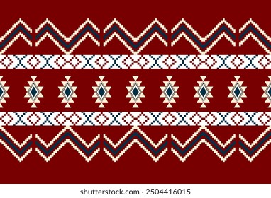 abstract Traditional geometric ethnic fabric pattern ornate elements with ethnic patterns design for textiles, rugs, clothing, sarong, scarf, batik, wrap, embroidery, print, curtain, carpe