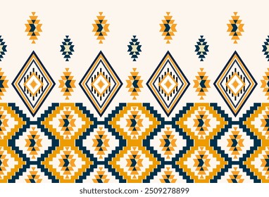 abstract Traditional geometric ethnic fabric pattern ornate elements with ethnic patterns design for textiles, rugs, clothing, sarong, scarf, batik, wrap, embroidery, print, curtain, carpe