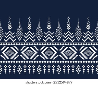 abstract Traditional geometric ethnic fabric pattern ornate elements with ethnic patterns design for textiles, rugs, clothing, sarong, scarf, batik, wrap, embroidery, print, curtain, carpe