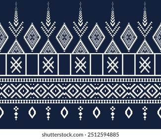 abstract Traditional geometric ethnic fabric pattern ornate elements with ethnic patterns design for textiles, rugs, clothing, sarong, scarf, batik, wrap, embroidery, print, curtain, carpe