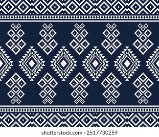 abstract Traditional geometric ethnic fabric pattern ornate elements with ethnic patterns design for textiles, rugs, clothing, sarong, scarf, batik, wrap, embroidery, print, curtain, carpe