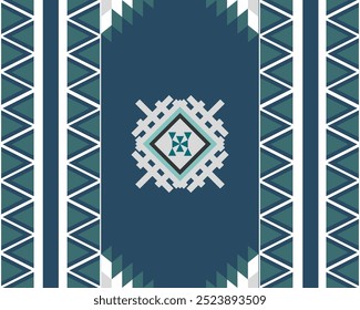 abstract Traditional geometric ethnic fabric pattern ornate elements with ethnic patterns design for textiles, rugs, clothing, sarong, scarf, batik, wrap, embroidery, print, curtain, carpe