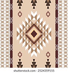 abstract Traditional geometric ethnic fabric pattern ornate elements with ethnic patterns design for textiles, rugs, clothing, sarong, scarf, batik, wrap, embroidery, print, curtain, carpe