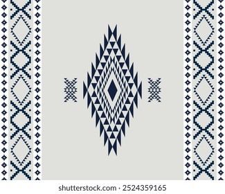 abstract Traditional geometric ethnic fabric pattern ornate elements with ethnic patterns design for textiles, rugs, clothing, sarong, scarf, batik, wrap, embroidery, print, curtain, carpe