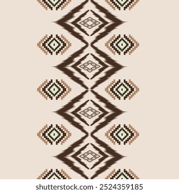 abstract Traditional geometric ethnic fabric pattern ornate elements with ethnic patterns design for textiles, rugs, clothing, sarong, scarf, batik, wrap, embroidery, print, curtain, carpe