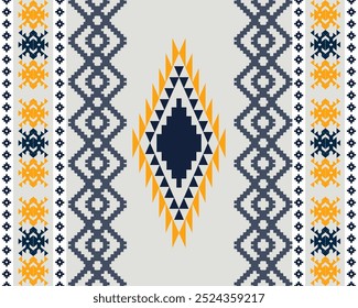 abstract Traditional geometric ethnic fabric pattern ornate elements with ethnic patterns design for textiles, rugs, clothing, sarong, scarf, batik, wrap, embroidery, print, curtain, carpe
