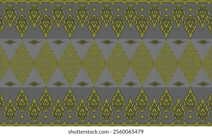 abstract Traditional geometric ethnic fabric pattern ornate elements with ethnic patterns design for textiles, rugs, clothing, sarong, scarf, batik, wrap, embroidery, print, curtain, carpet, wallpaper