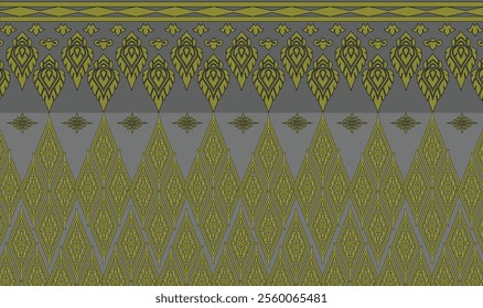 abstract Traditional geometric ethnic fabric pattern ornate elements with ethnic patterns design for textiles, rugs, clothing, sarong, scarf, batik, wrap, embroidery, print, curtain, carpet, wallpaper