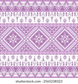 Abstract Traditional geometric ethnic fabric pattern ornate elements with ethnic design for textiles, rugs, clothing, sarong, scarf, batik, wrap, embroidery, print, curtain, carpet, wallpaper, border.