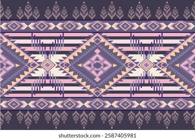 abstract Traditional geometric ethnic fabric pattern ornate elements with ethnic patterns Navajo Native American , rugs, clothing, sarong, scarf, batik, wrap, embroidery, print, curtain, carpe