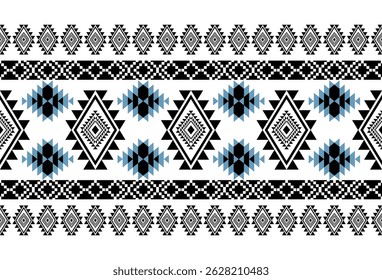 abstract Traditional geometric ethnic fabric pattern ornate elements with ethnic patterns design for textiles, rugs, clothing, sarong, scarf, batik, wrap, embroidery, print, curtain, carpet, wallpaper