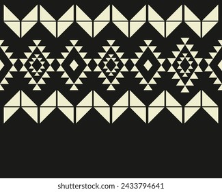 Diseño tradicional del bordado del patrón étnico geométrico para los textiles, las alfombras, la ropa, el sarong, la bufanda, el batik, el abrigo, el bordado, la impresión, la cortina, la alfombra y el papel pintado.