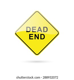 abstract traffic signal on a white background