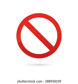 abstract traffic signal on a white background