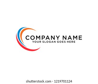 Fan Blades Logo Design Vector Template Stock Vector (Royalty Free ...