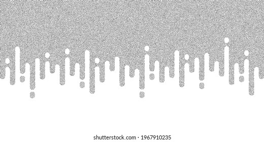 Abstract transition noise background. Waterfall or melting lines geometric pattern. Noise fluid flow design. Modern transition background. Creative flow or melting texture. Abstract rain vector