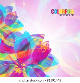 abstract transparent background