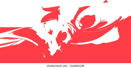 abstract transparent background with a pattern of brush strokes for design of wallpaper, posters, illustrations