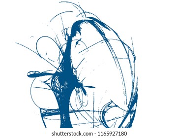 abstract transparent background with a pattern of brush strokes for design of wallpaper, posters, illustrations