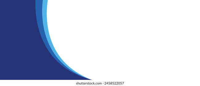 Abstract transparent blue wave presentation background