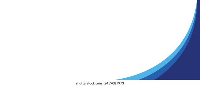 Abstract transparent blue wave presentation background
