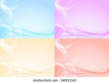 Abstract transparent card template - halftone. Vector illustration