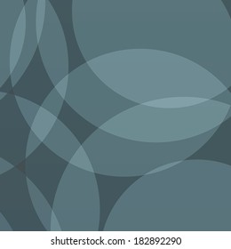 Abstract transparent circles background