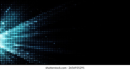 Círculos transparentes Abstractas y luces sobre fondo azul. Plantilla de diseño de Vector con degradado suave, para carteles, diapositivas, páginas de inicio.
