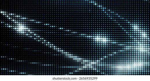 Círculos transparentes Abstractas y luces sobre fondo azul. Plantilla de diseño de Vector con degradado suave, para carteles, diapositivas, páginas de inicio.
