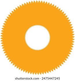 An abstract transparent circular spiral line art pattern design element.