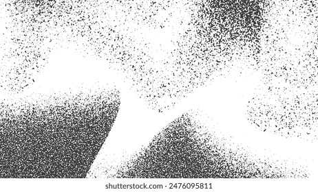 Abstract transparent grunge texture. Noisy gradient vector background.