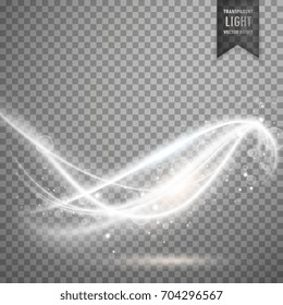 Abstract Transparent Light Effect Vector