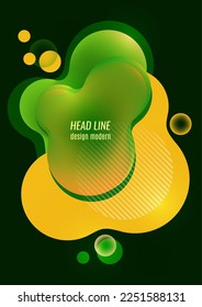 Abstract transparent overlay shapes. Wavy shapes, smooth fluid gradient elements, flow lines. Trendy futuristic design for banner, flyer, poster, logo. Vector illustration.