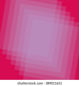 Abstract transparent squares. Vector background