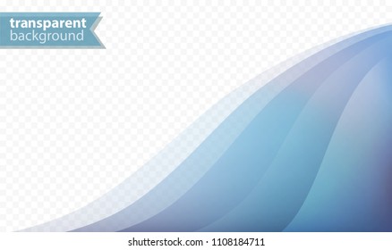 Abstract and Transparent Vector Business Background With Copy Space