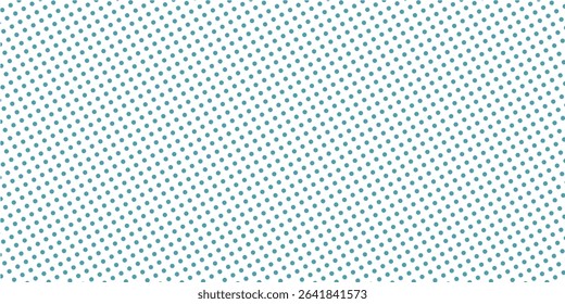 Abstract Transparent Vector Gradient Blue Color Halftone Background Staggered Dots Pattern Modern Vector