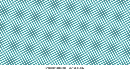 Abstract Transparent Vector Gradient Blue Color Halftone Background Staggered Dots Pattern Modern Vector