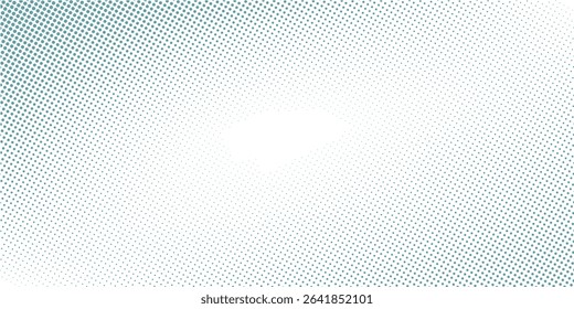 Abstract Transparent Vector Gradient Blue Color Halftone Background Staggered Dots Pattern Modern