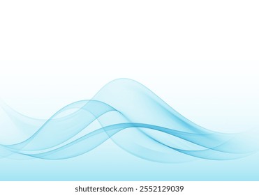 Onda transparente Abstractas, perfecta para fondos, branding o composiciones artísticas minimalistas.